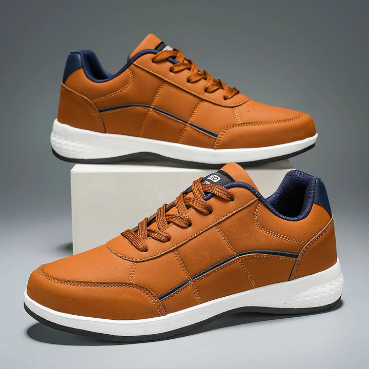 Stylische Leder Sneakers