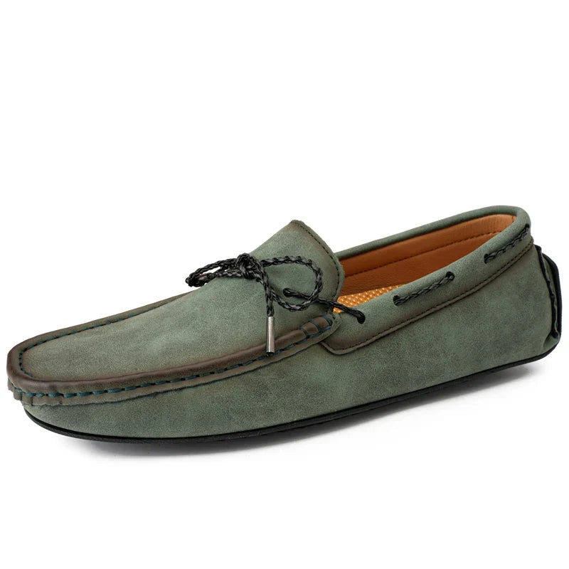 Handgefertigte Wildleder Loafers