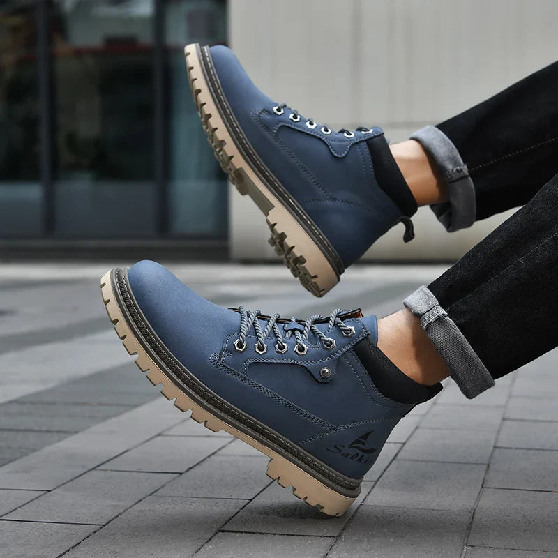Elegante Lederstiefel