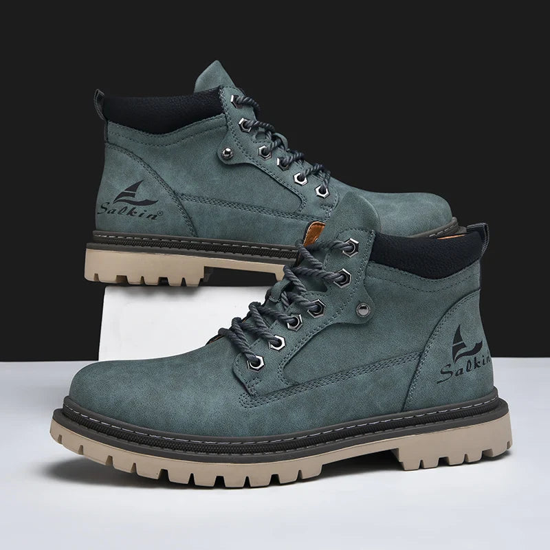 Elegante Lederstiefel