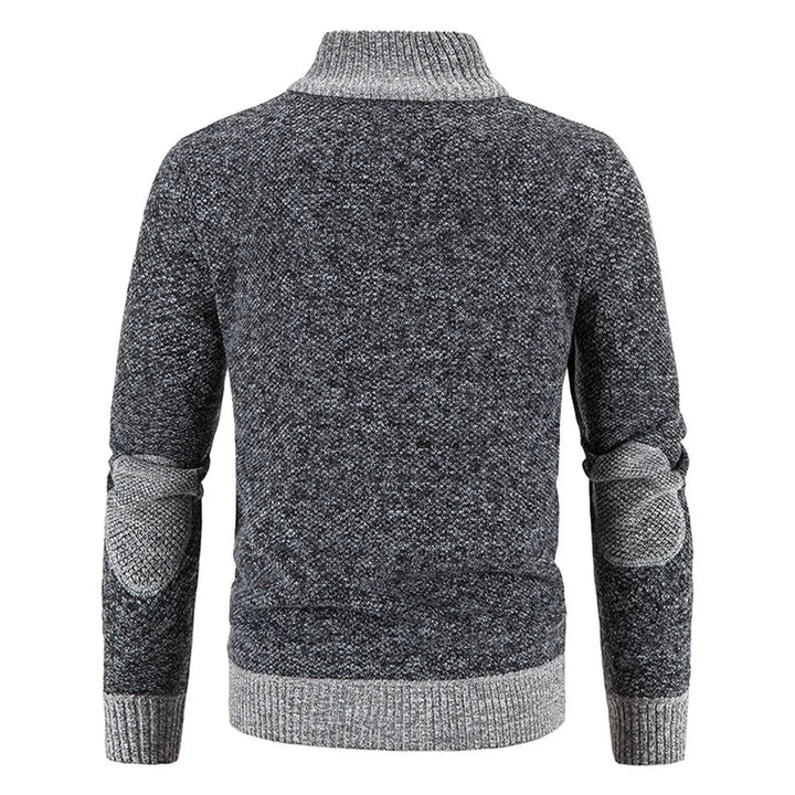 Eleganter Strickcardigan mit Reißverschluss