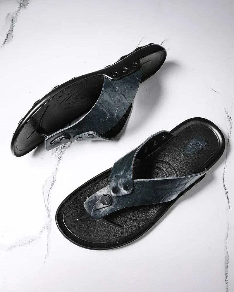 Elegante Leder Sandalen