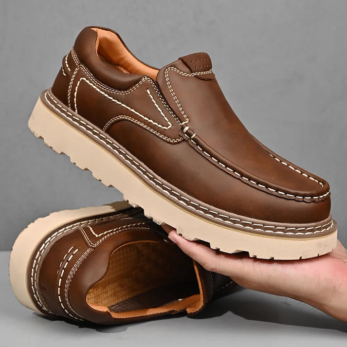 Elegante Leder Schuhe