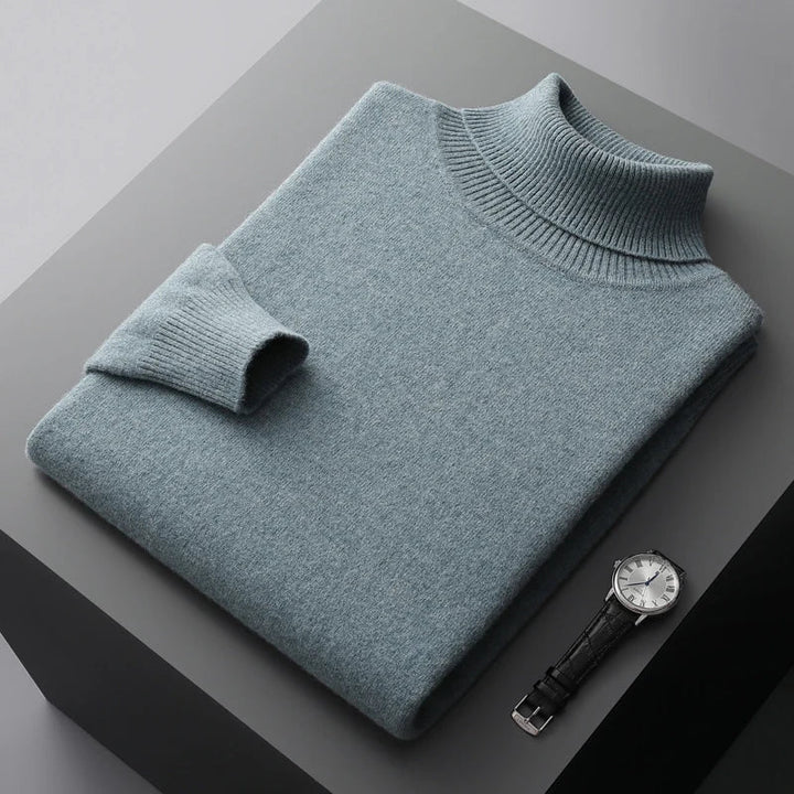 Monaco Merinowolle Rollkragenpullover