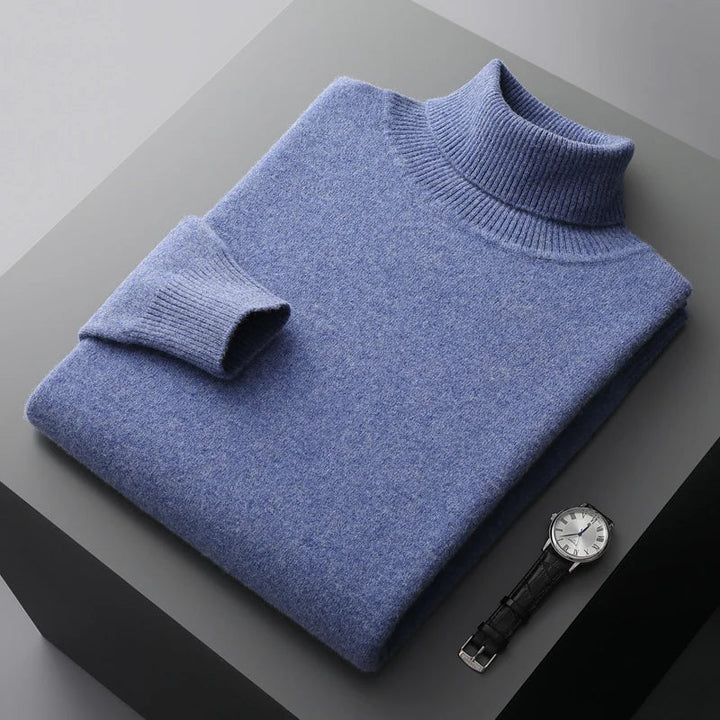 Monaco Merinowolle Rollkragenpullover