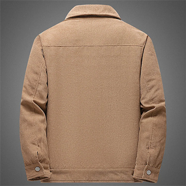 Elegante warme Cordjacke