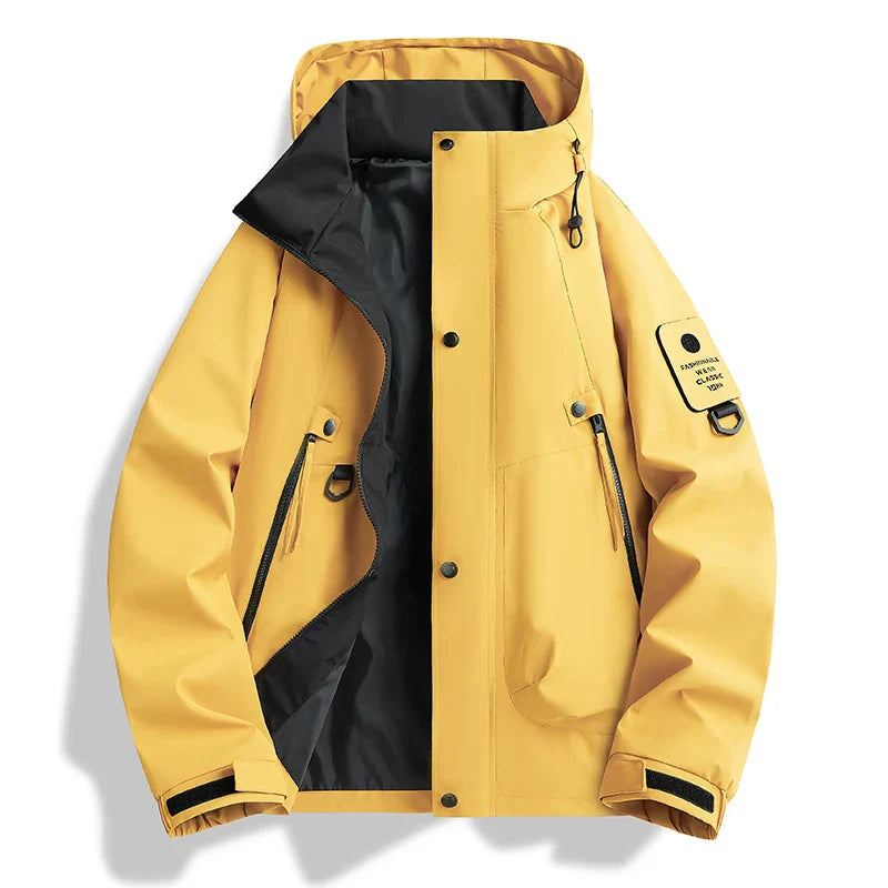 Elegante Tech Shell-Jacke