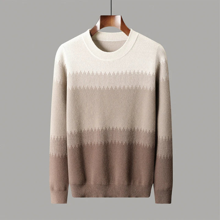 Merinowolle Herrenpullover