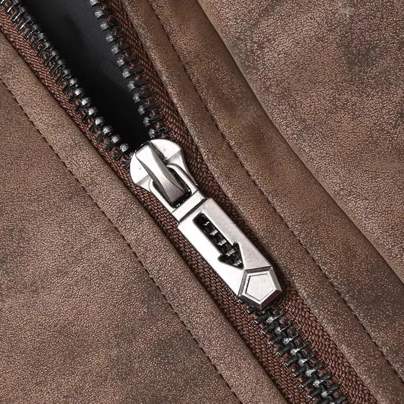 Wildleder Bomberjacke