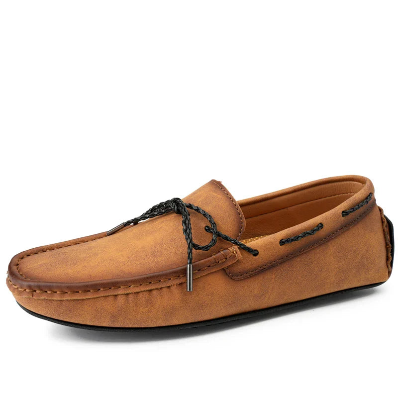 Handgefertigte Wildleder Loafers