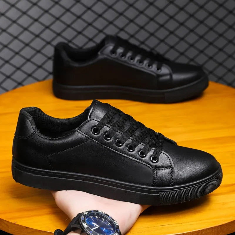 Elegante Leder Sneaker