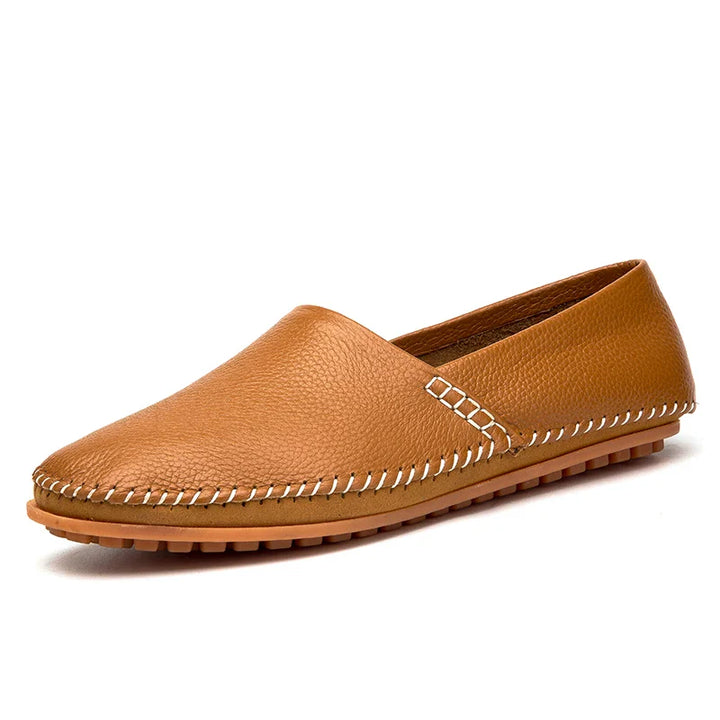 Leichte Leder Slipper