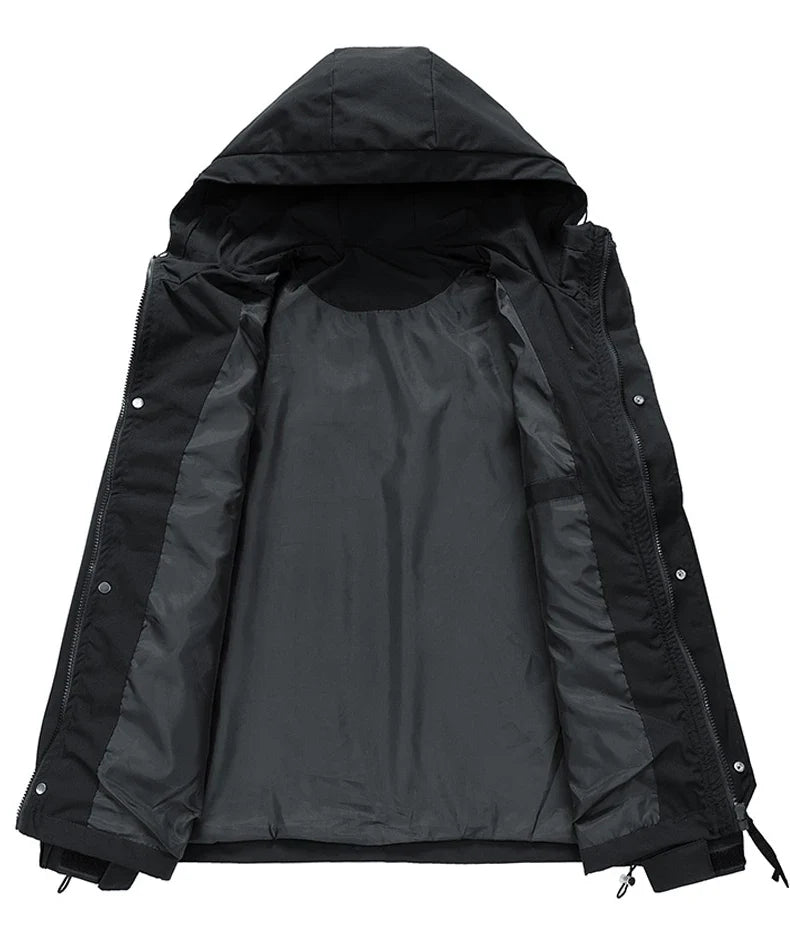 Elegante Jacke mit Kapuze