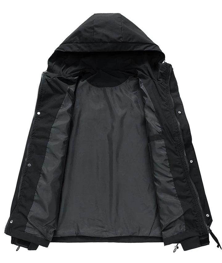 Elegante Jacke mit Kapuze