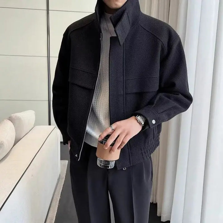 Elegante Wolljacke