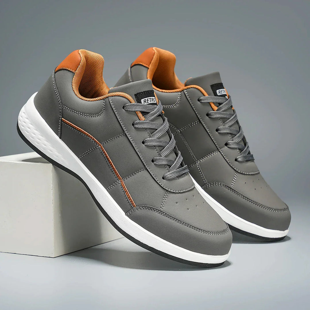 Stylische Leder Sneakers