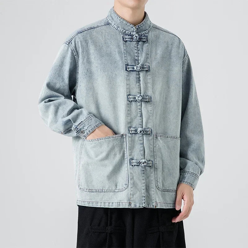 Denim Streetwear-Jacke