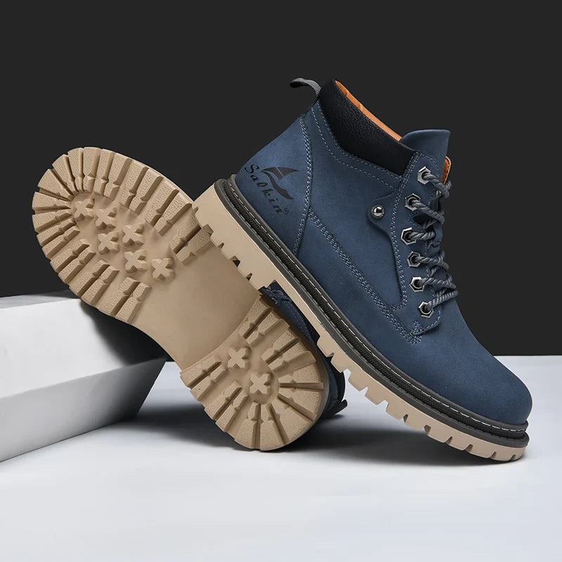 Elegante Lederstiefel