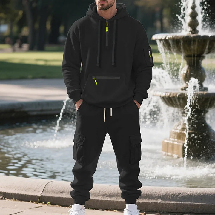 Elegantes Multi-Pocket Herren-Set