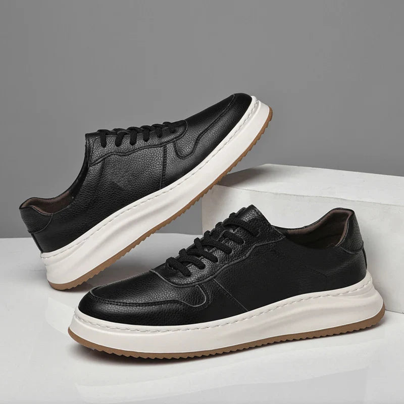 Bequeme Leder Schuhe