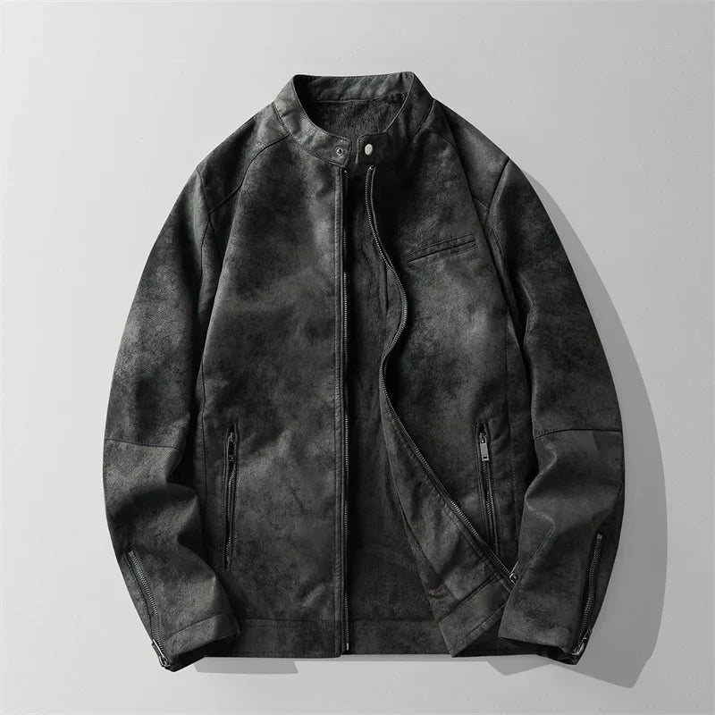 Elegante Lederjacke