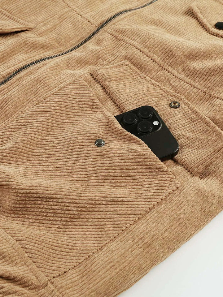 Elegante Cord-Jacke