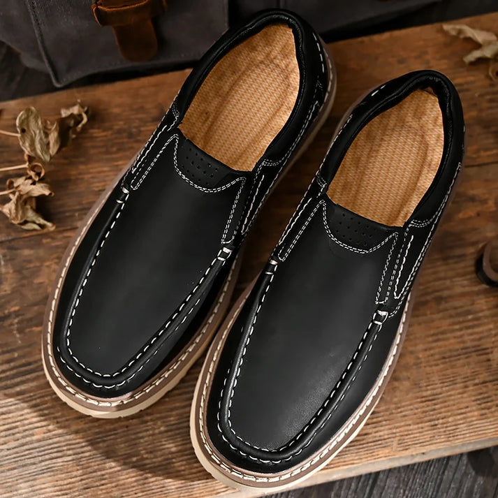 Elegante Leder Schuhe