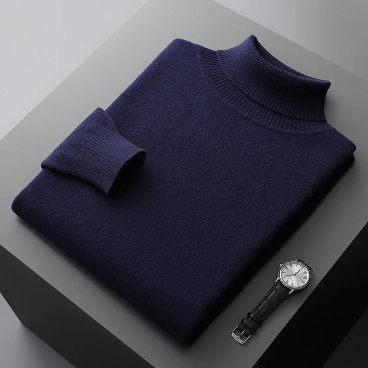 Monaco Merinowolle Rollkragenpullover