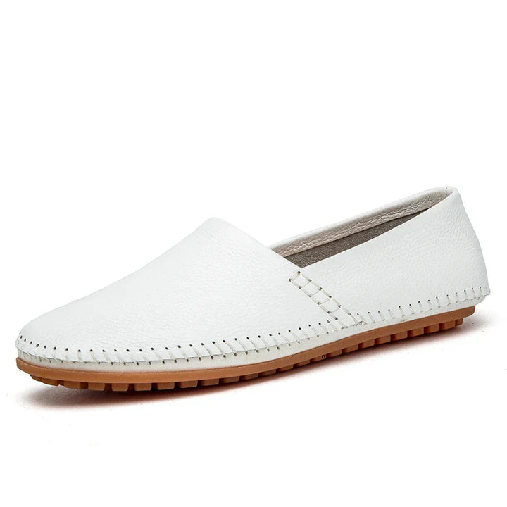 Leichte Leder Slipper