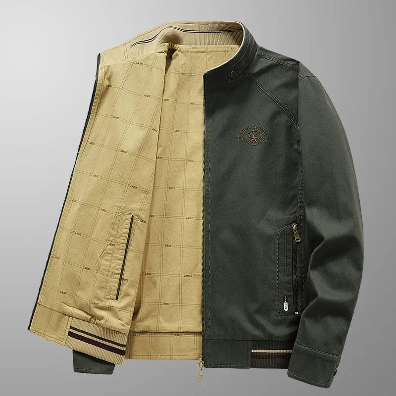 Doppelseitige Herrenjacke