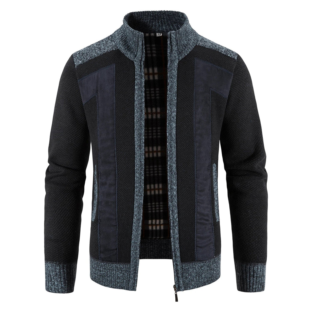 Eleganter Strickcardigan mit Reißverschluss