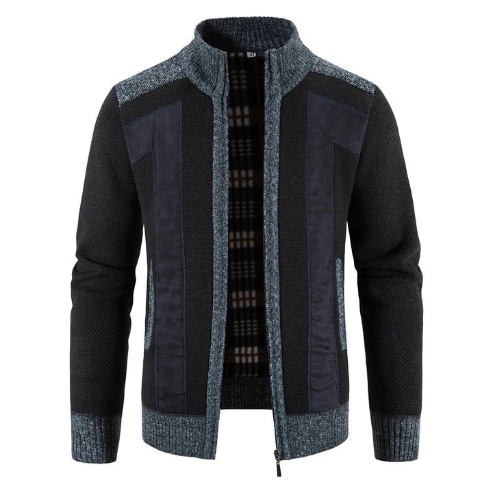 Eleganter Strickcardigan mit Reißverschluss