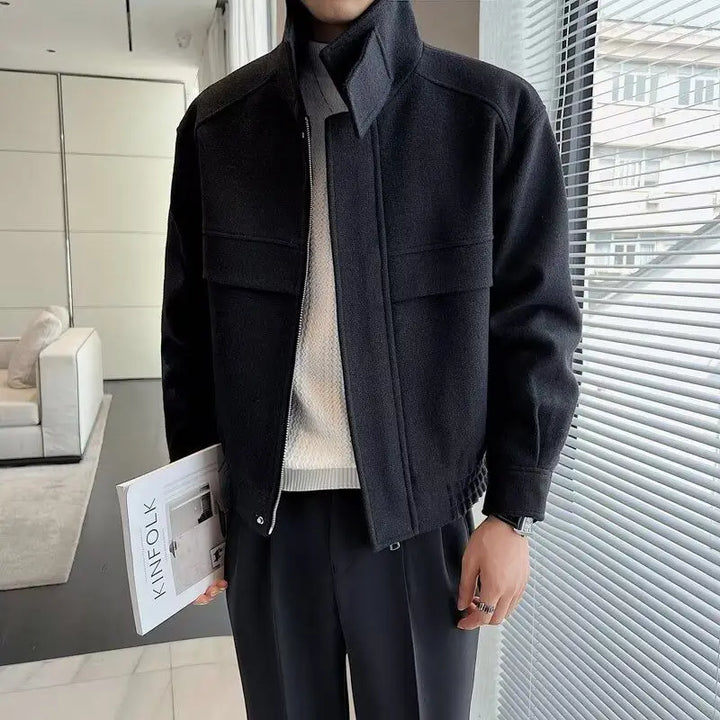 Elegante Wolljacke