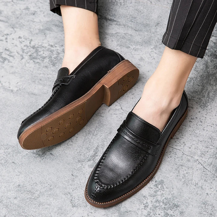 Leder Loafers