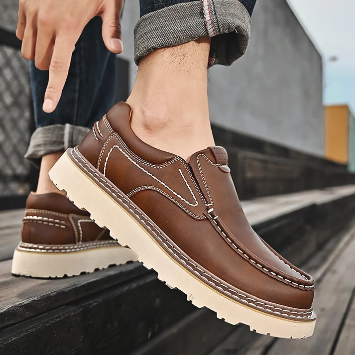 Elegante Leder Schuhe