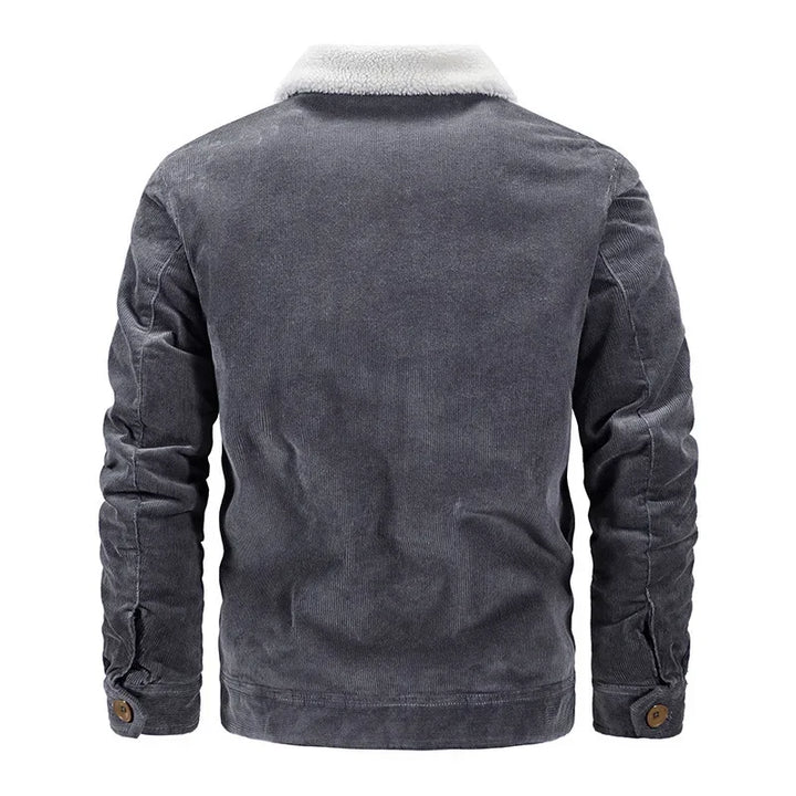 Elegante warme wattierte Baumwolljacke