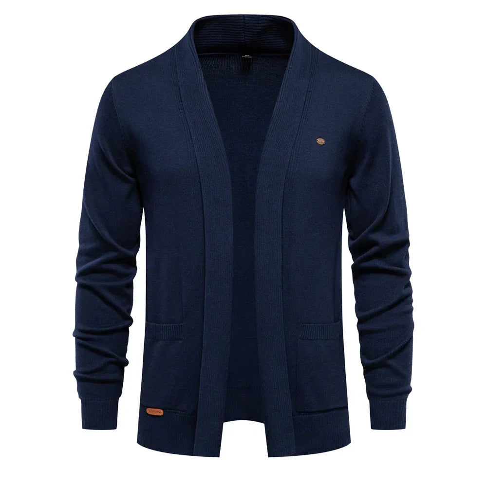 Stilvolle Herrenstrickjacke