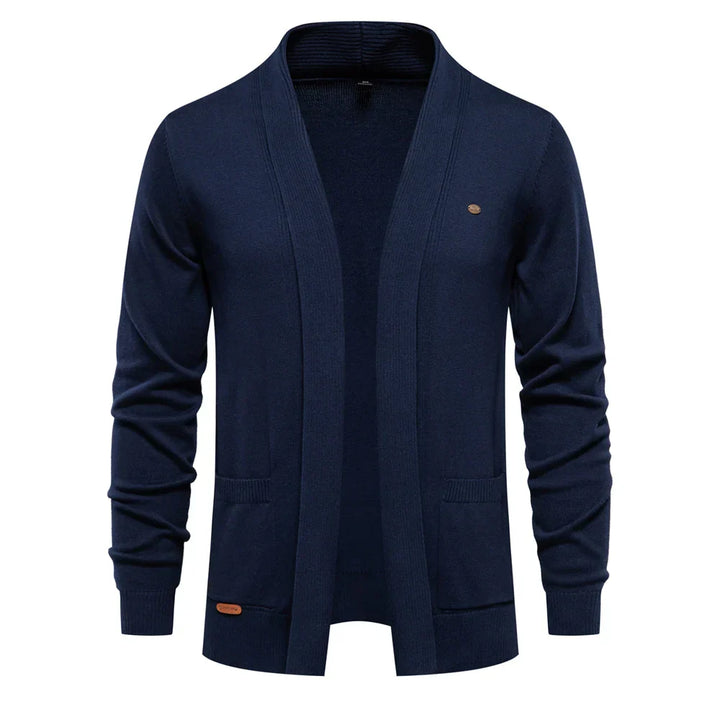 Stilvolle Herrenstrickjacke