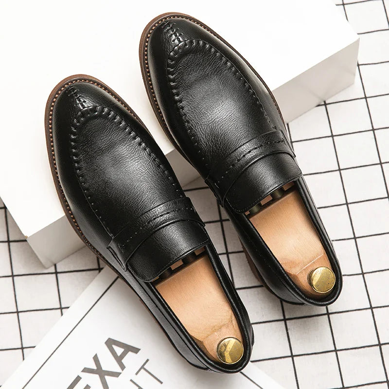 Leder Loafers