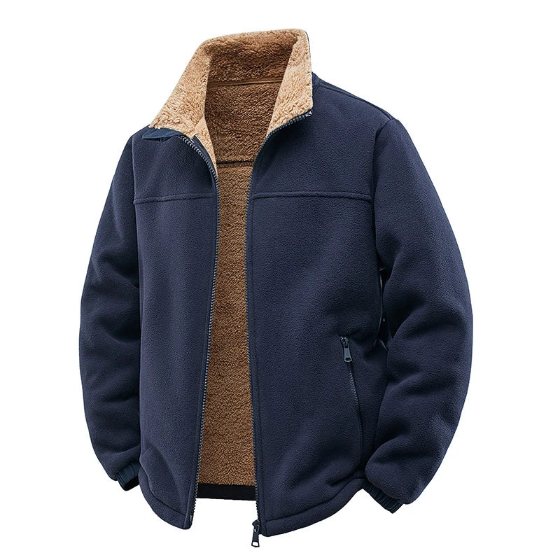 Gemütliche fleecegefütterte Jacke