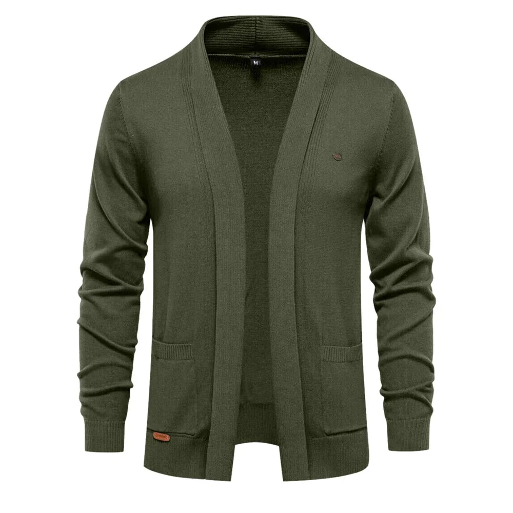 Stilvolle Herrenstrickjacke