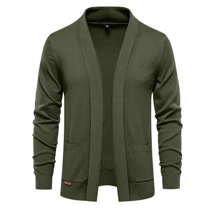 Stilvolle Herrenstrickjacke