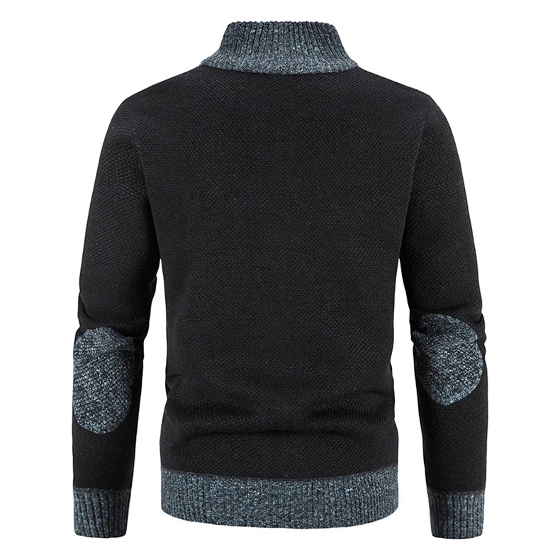 Eleganter Strickcardigan mit Reißverschluss