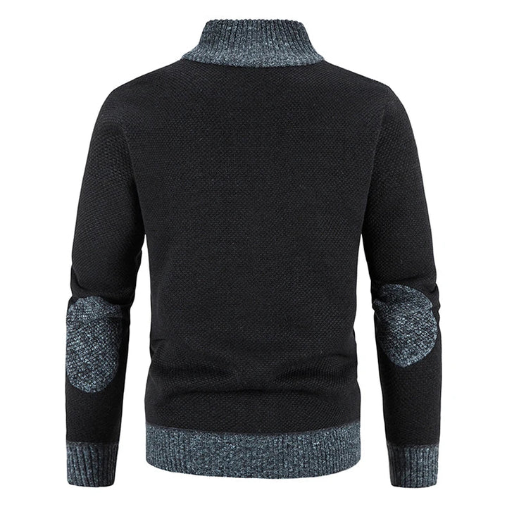 Eleganter Strickcardigan mit Reißverschluss