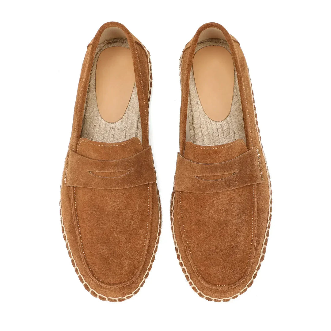 Elegante Wildleder-Espadrilles