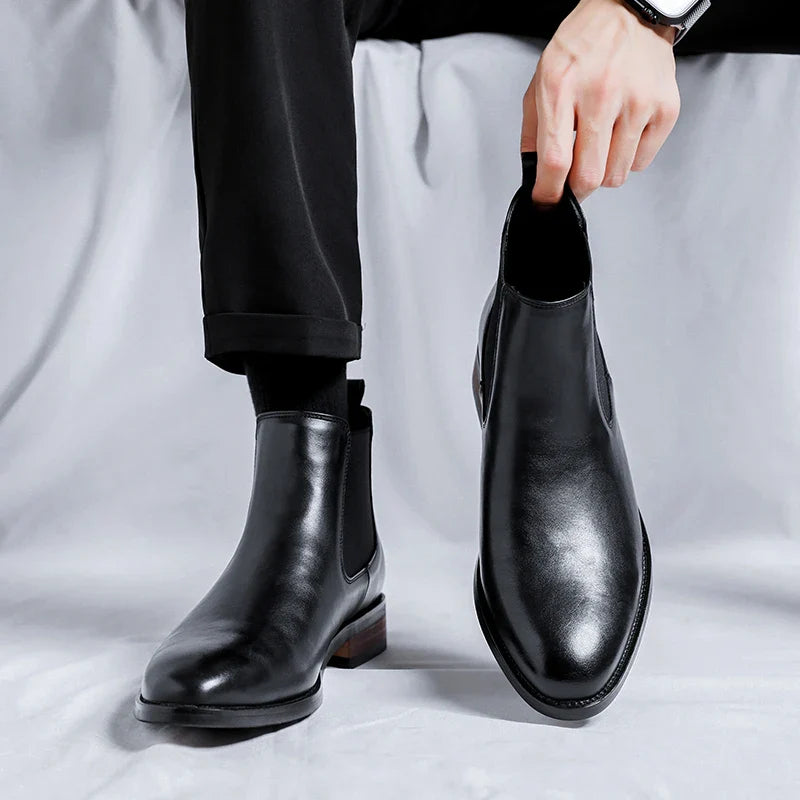 Chelsea-Stiefel im britischen Stil