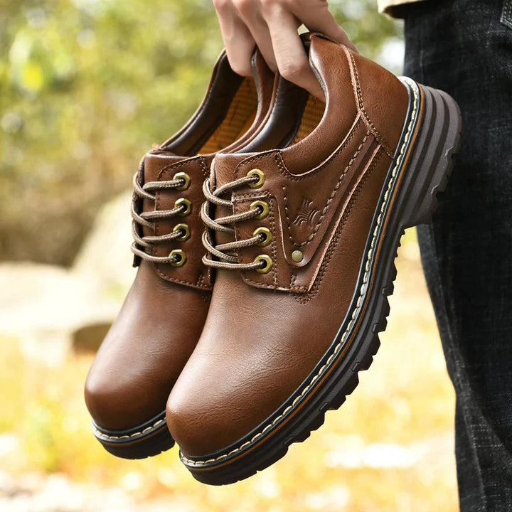 Britische Stil Leder Oxford Schuhe