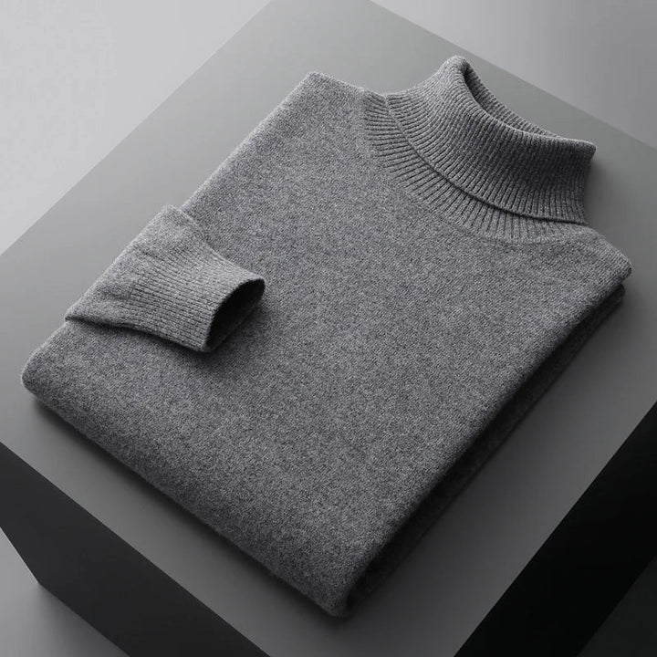 Monaco Merinowolle Rollkragenpullover