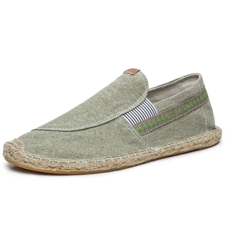 Elegante Leinen-Espadrilles
