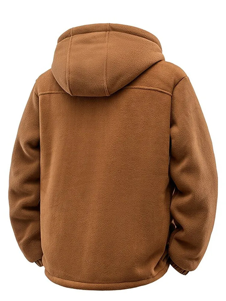 Elegante Woll-Winddichte Jacke